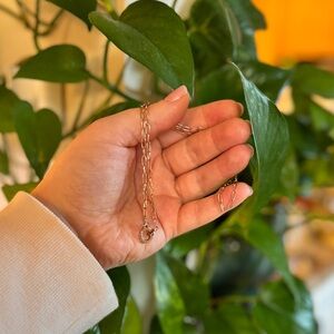 Rose Gold Plated Gorjana Parker Mini Necklace